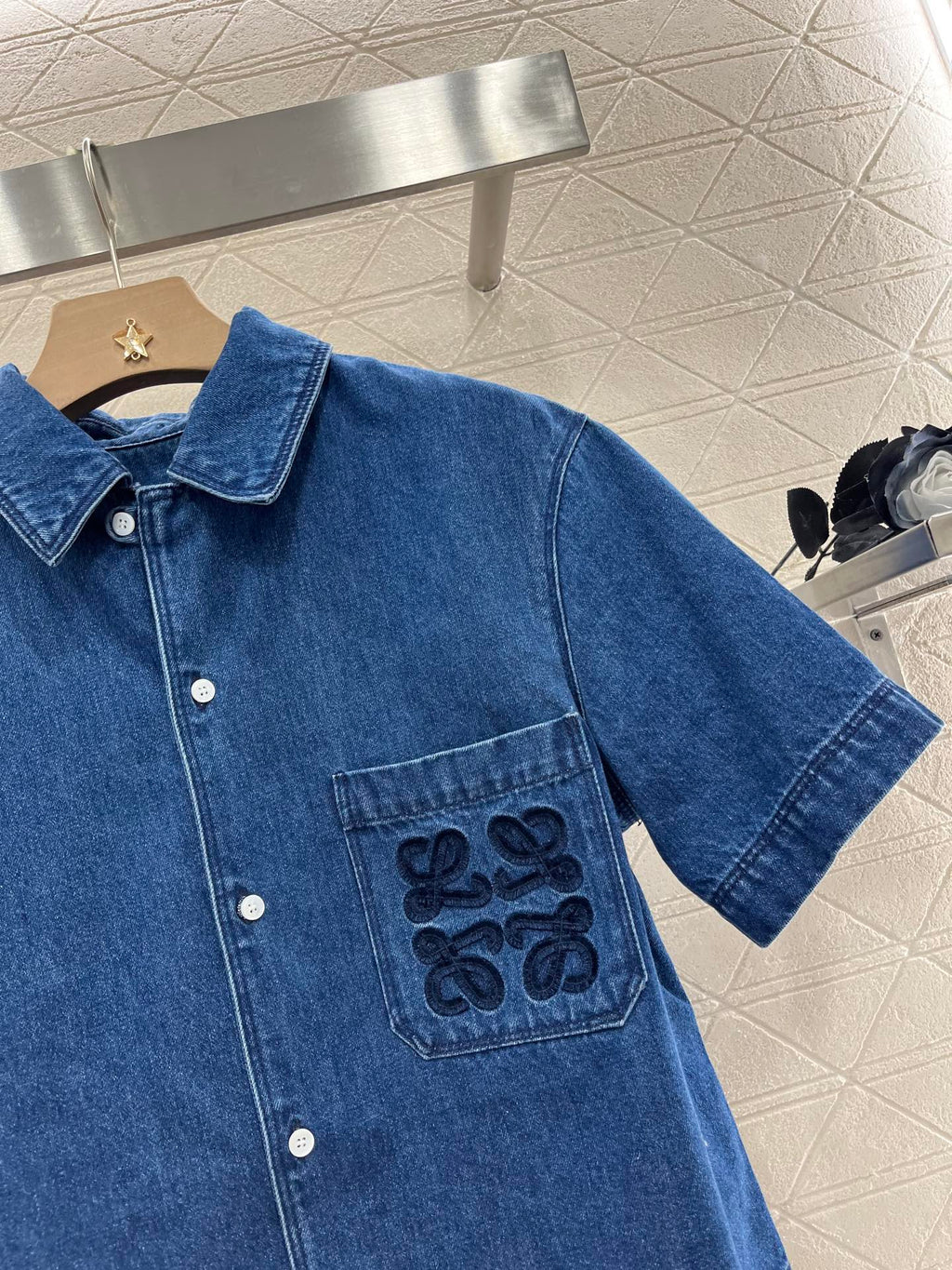 LOEWE 25S DENIM SHIRT 261568