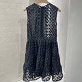 LOUIS VUITTON LV 25S SLEEVELESS JACQUARD DRESS 265590