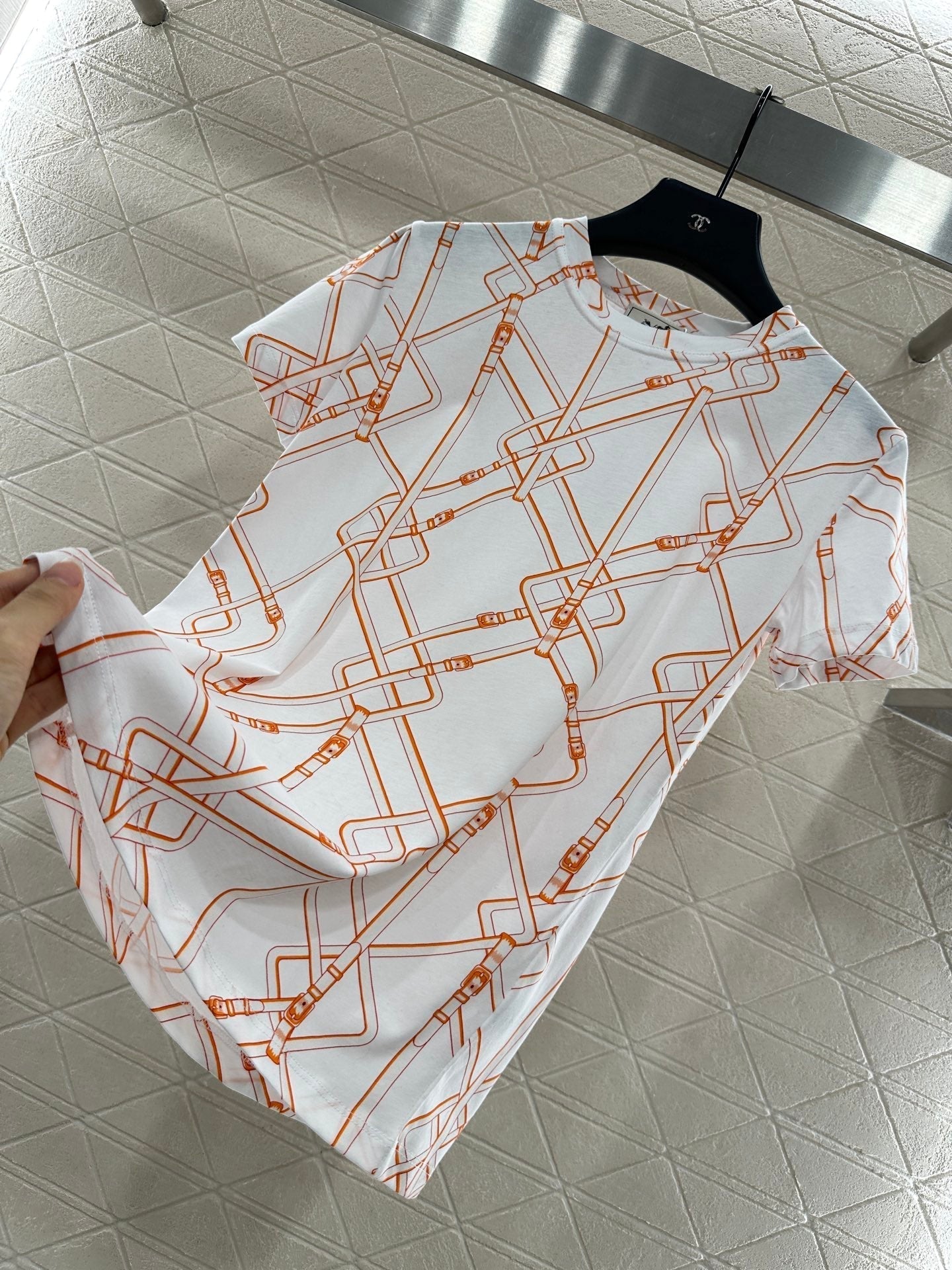 HERMES HERMES 25S CREW NECK T-SHIRT 160