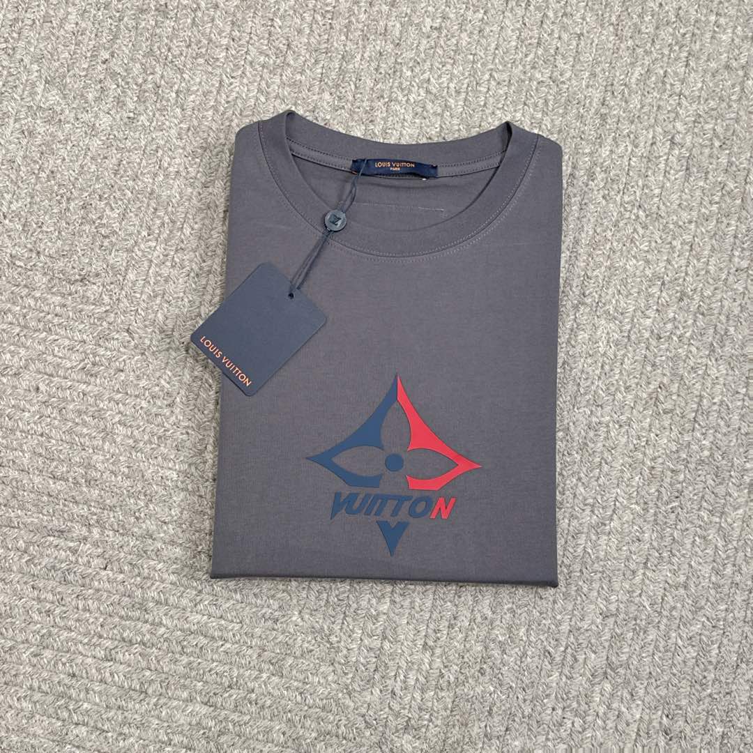 LOUIS VUITTON LV GRAY COTTON T-SHIRT 238910