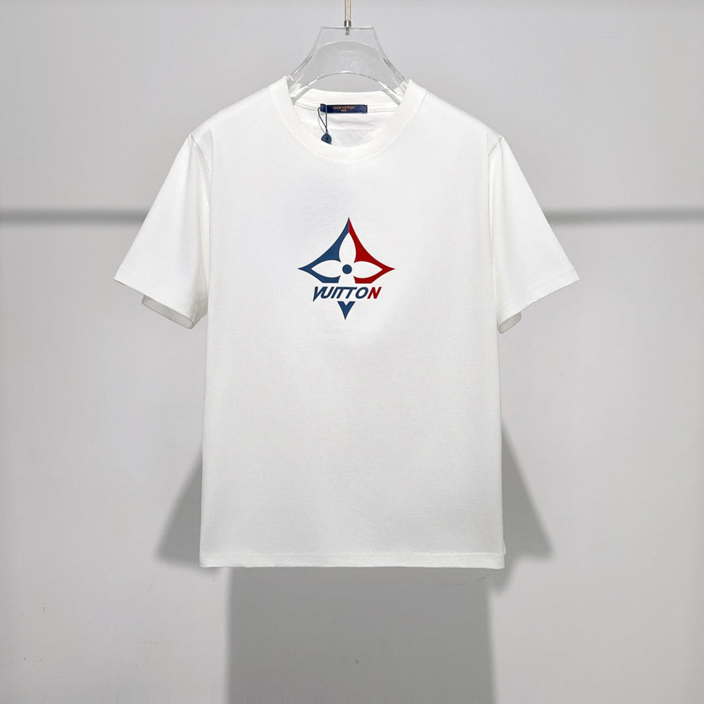 LOUIS VUITTON LV WHITE COTTON T-SHIRT 238911