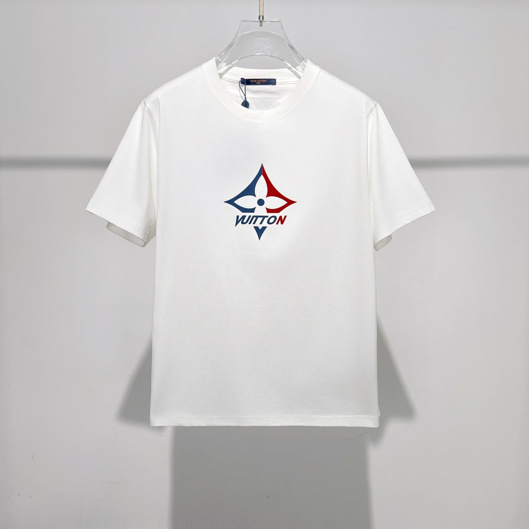 LOUIS VUITTON LV WHITE COTTON T-SHIRT 238911