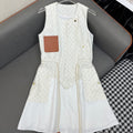 LOUIS VUITTON LV TANK DRESS 25S IN POLYESTER 266632