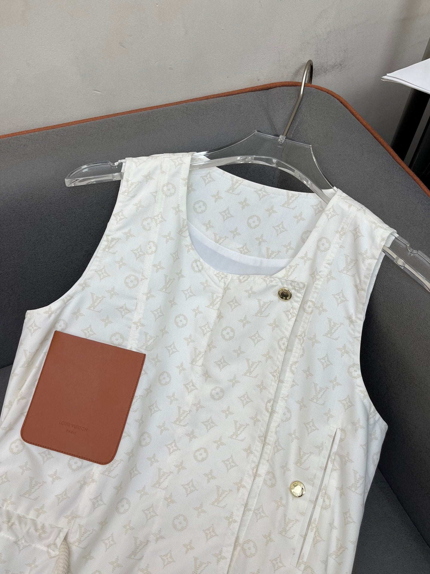 LOUIS VUITTON LV TANK DRESS 25S IN POLYESTER 266632