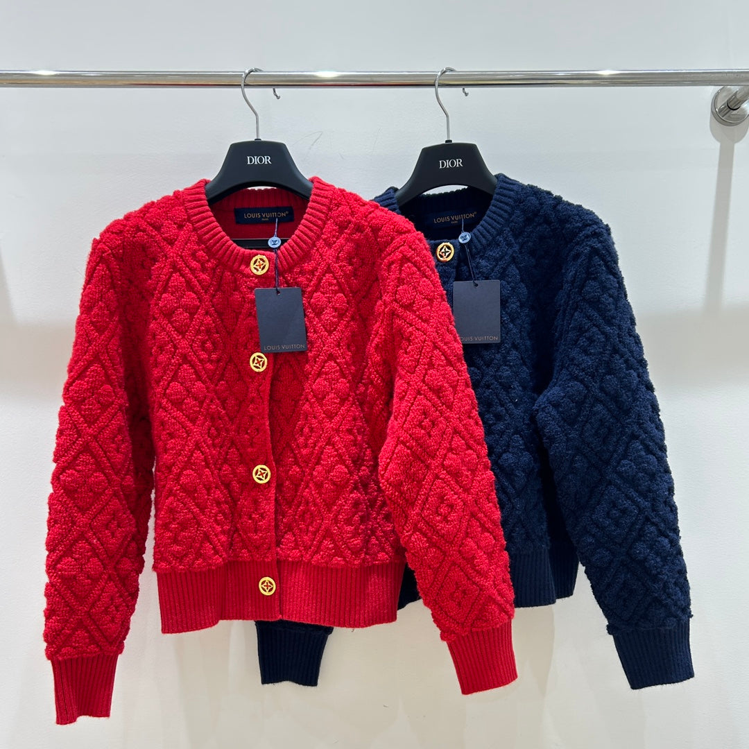LOUIS VUITTON LV 25S CARDIGAN JACKET 0120