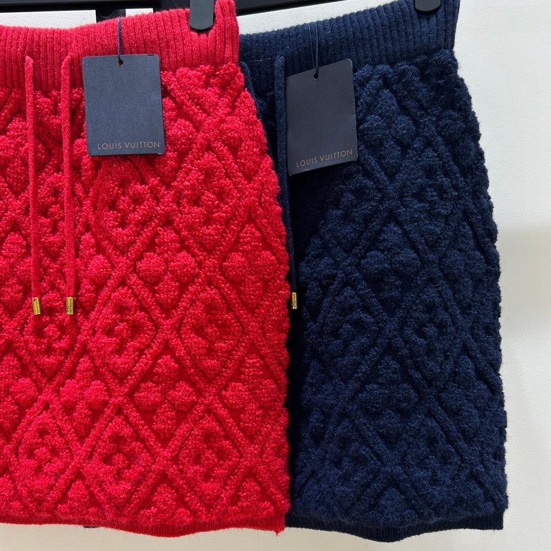 LOUIS VUITTON LV 25S MINI SKIRT 0118