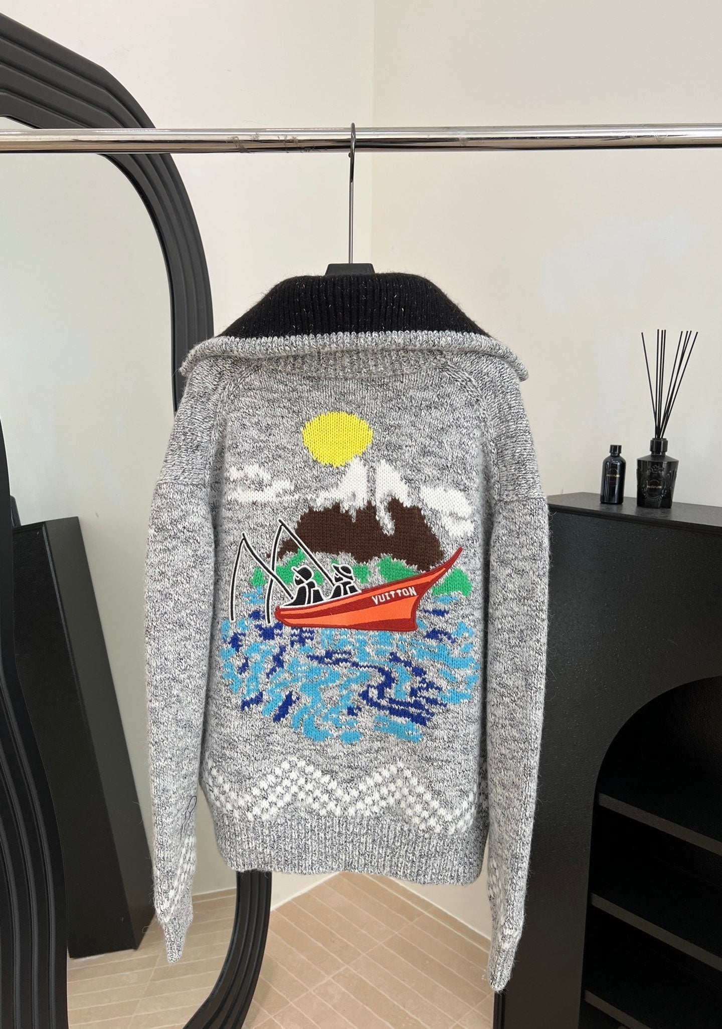 LOUIS VUITTON LV 25S WOOL CARDIGAN 0006