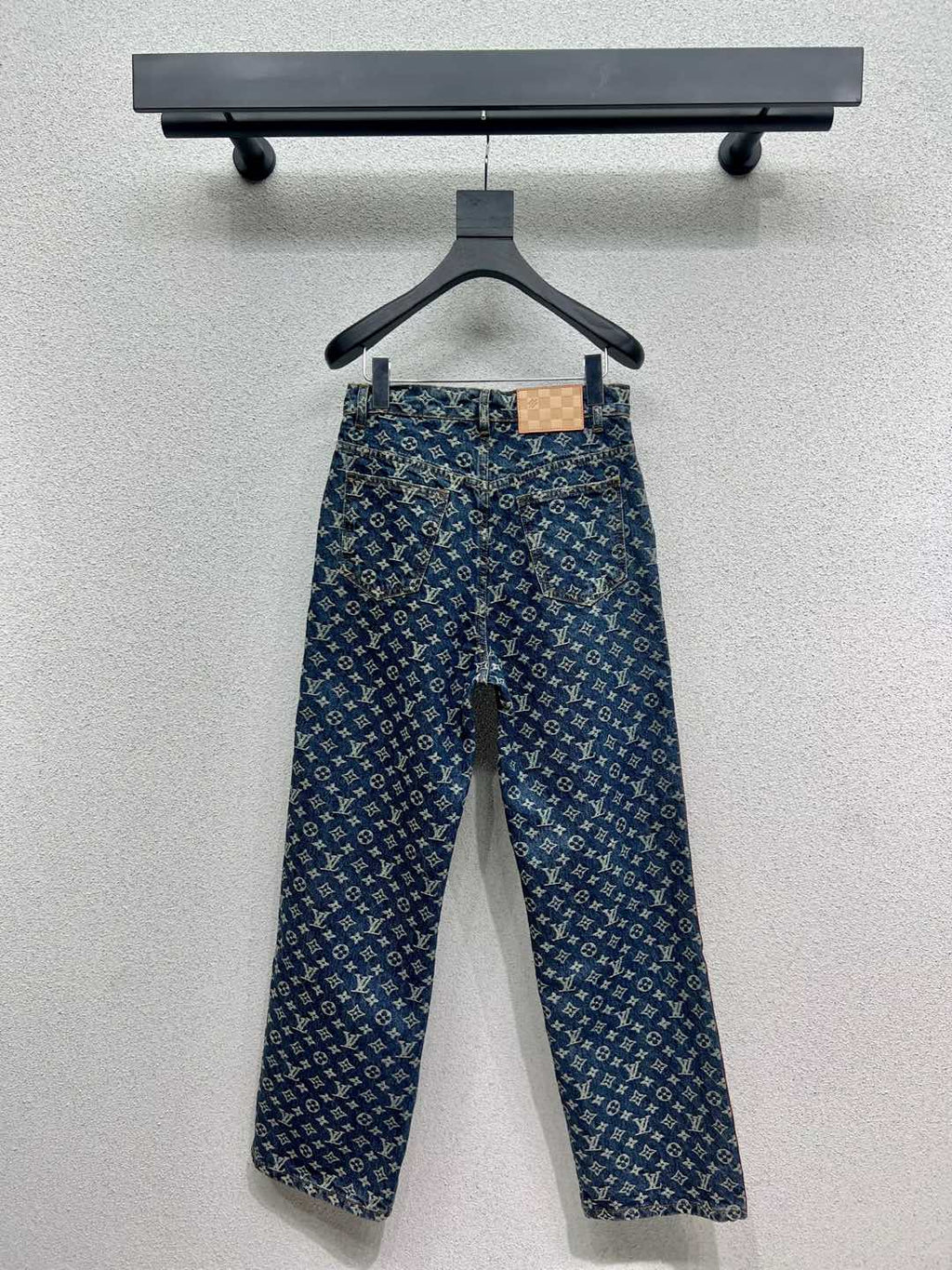 LOUIS VUITTON LV Monogram Denim Tailored Pants