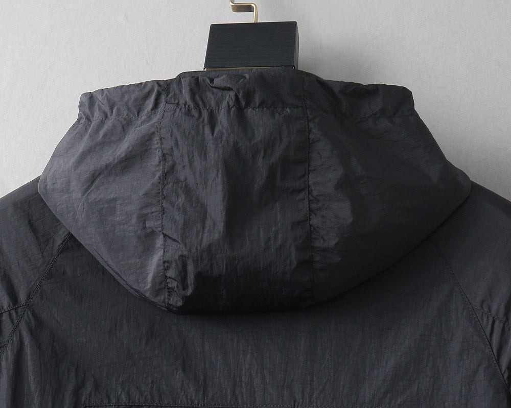 LOUIS VUITTON LV HOODED JACKET BLACK 239047