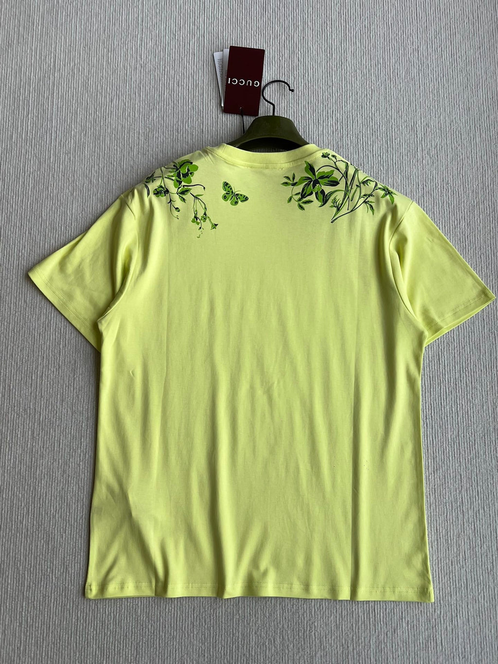 GUCCI SHORT SLEEVE LOGO PRINTED T-SHIRT 275722