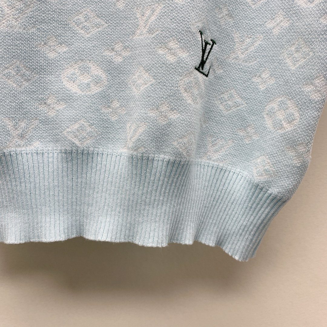 LOUIS VUITTON LV CREW NECK KNIT SWEATER 228111