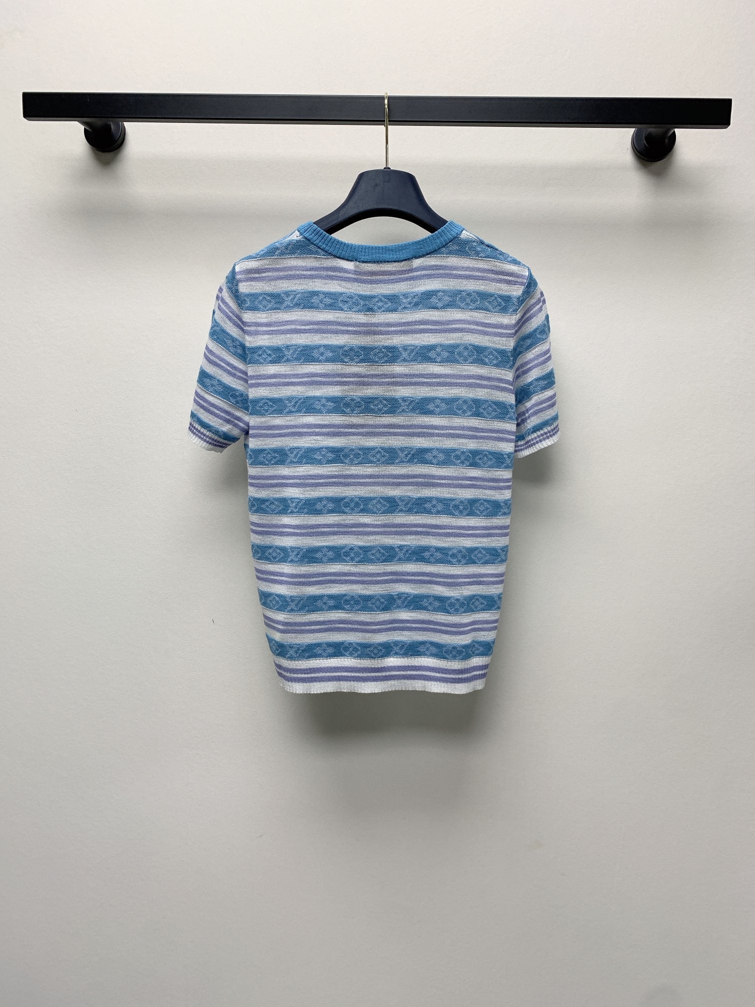 LOUIS VUITTON LV STRIPED CREW NECK T-SHIRT 268099