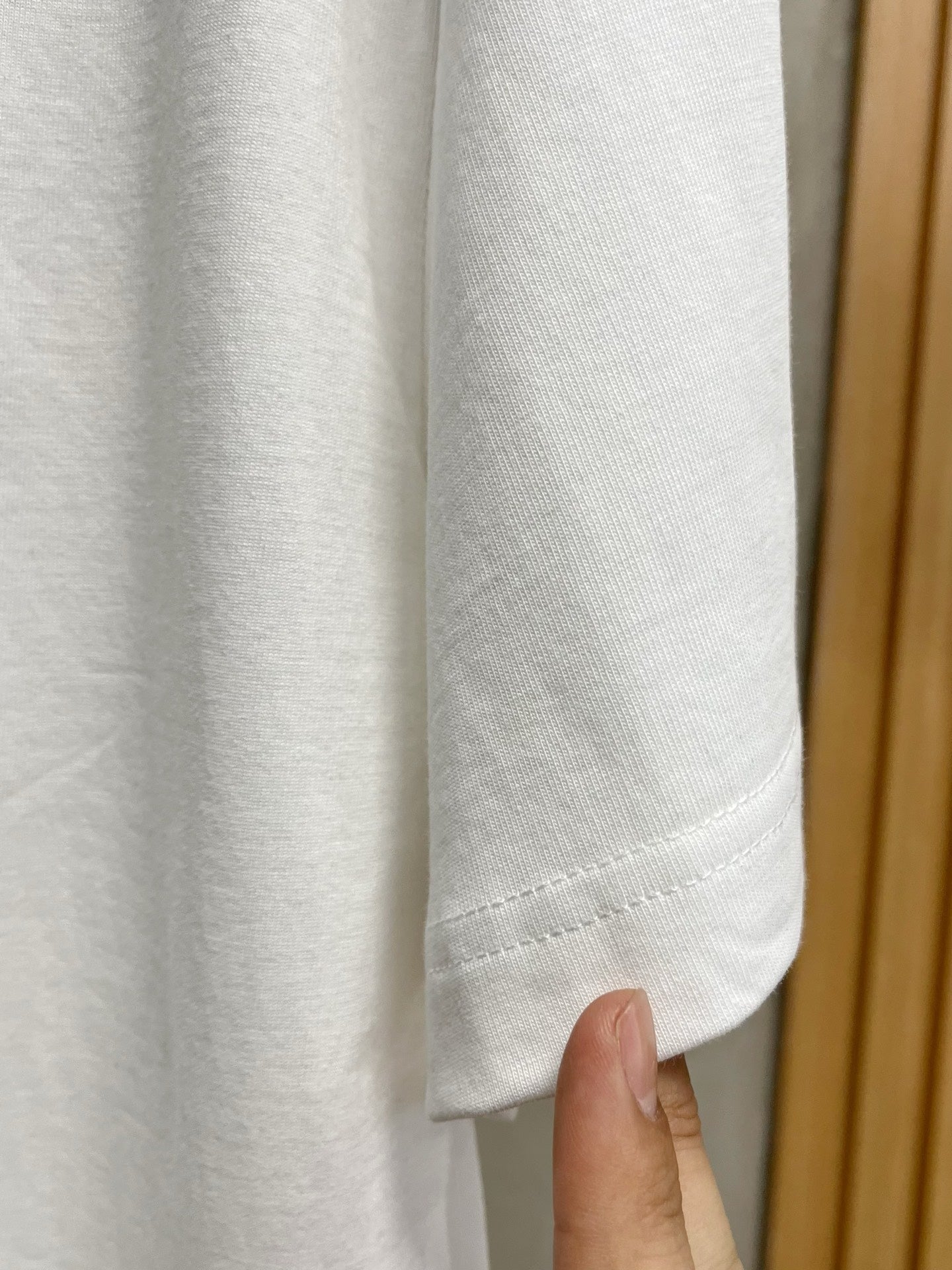 LOUIS VUITTON LV T-SHIRT IN WHITE COTTON 238863