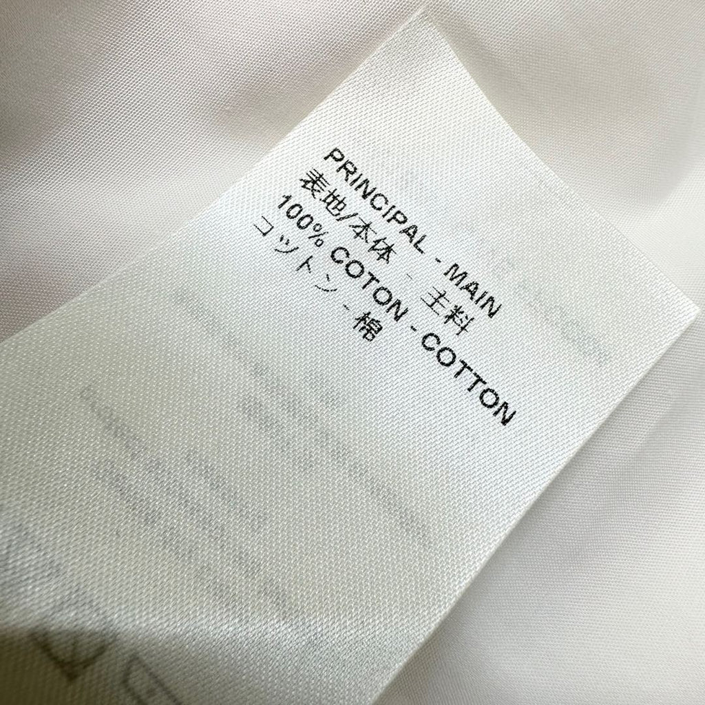 LOUIS VUITTON LV WHITE SHIRT DRESS WITH BELT 263740