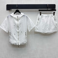 LOUIS VUITTON LV 25S HOODED SUN-PROTECTION JACKET AND SHORTS SET 264578