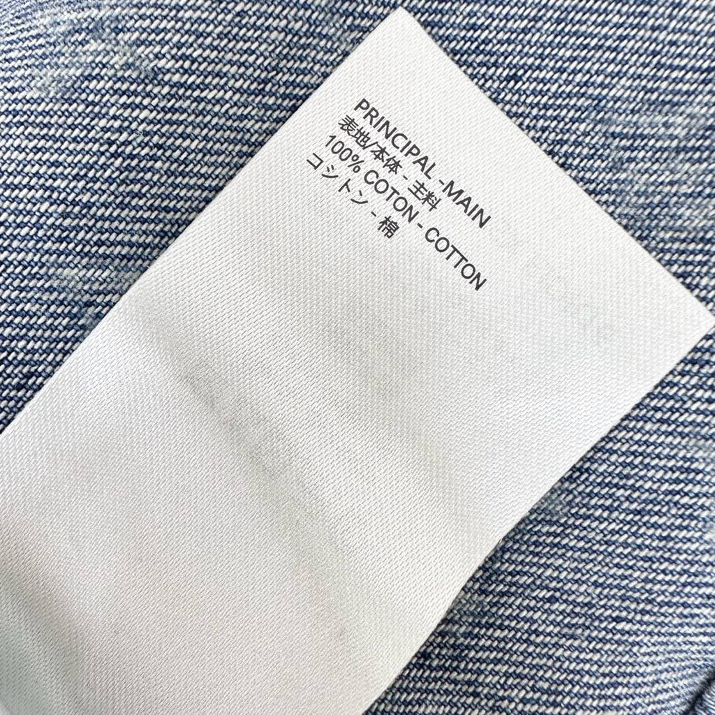 LOUIS VUITTON LV DENIM JACKET WITH LOGO PRINT 274801