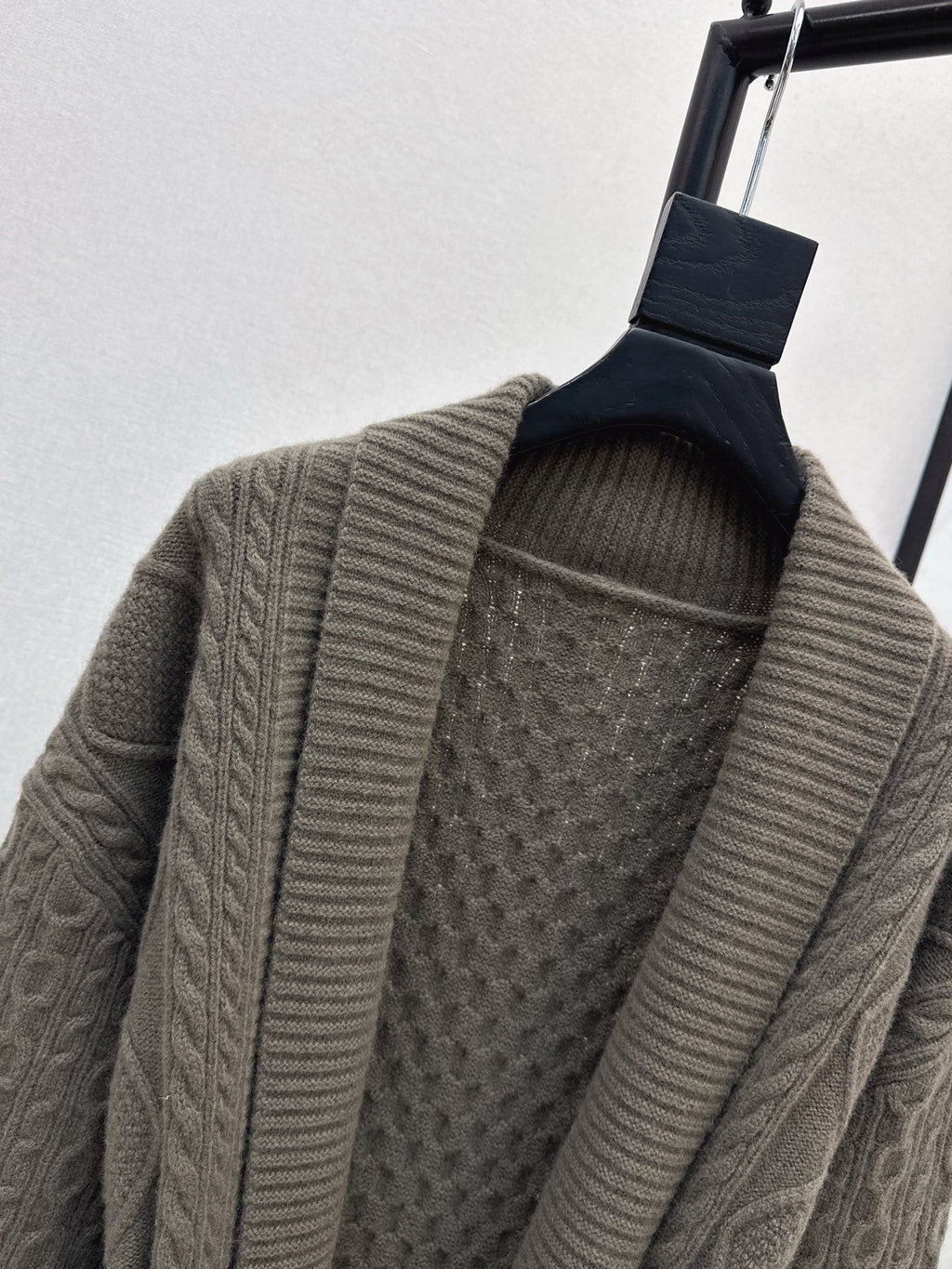 HERMES HERMES 25S LONG KNIT CARDIGAN 99430