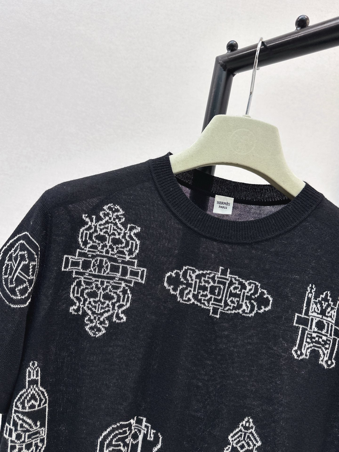 HERMES HERMES 25S CREW NECK T-SHIRT 423
